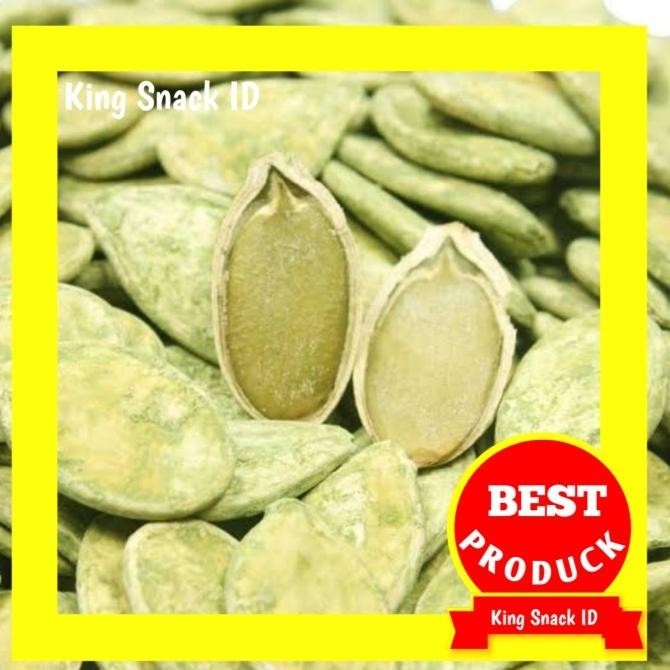 

1KG KUACI GREENTEA SUPER / KWACI HIJAU / KUACI BIJI LABU GREEN TEA ZS01