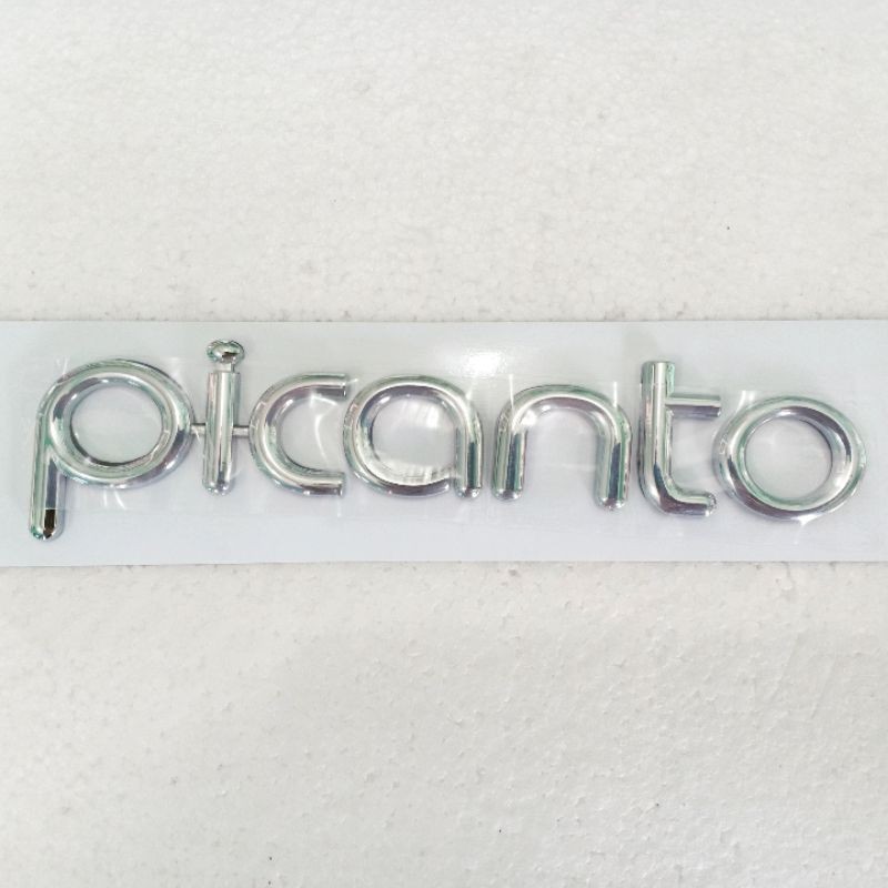 Emblem logo kia PICANTO ukuran original bagasi