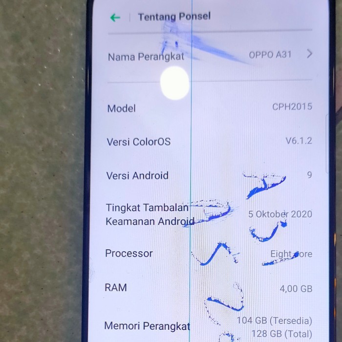 mesin oppo a31 normal mesin oppo cph2015 normal mesin a31 2020 normal