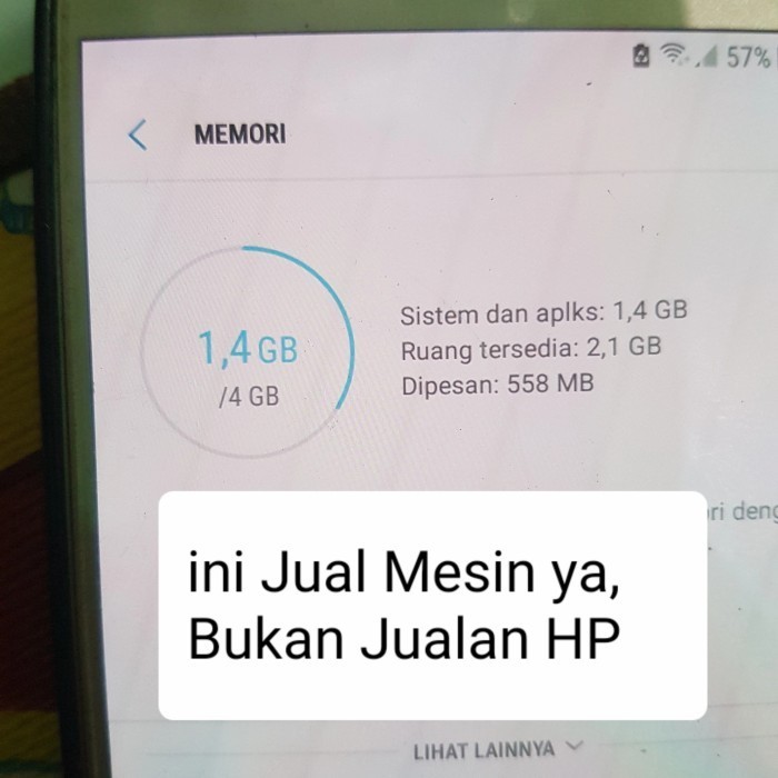 Mesin Samsung S7 Flat Single Sim Normal