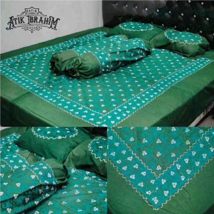 Sprei Batik Motif Jumputan Kuda Mas High Quality