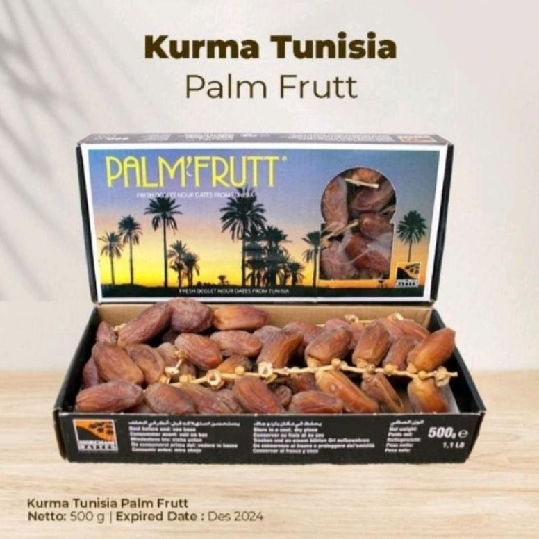 

POJ Kurma Palem Fruit Tangkai 500grm Per 3pcs TERLARIS
