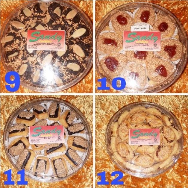 {cookies} Sandy cookies merah/ hijau / afi kitchen TERLARIS