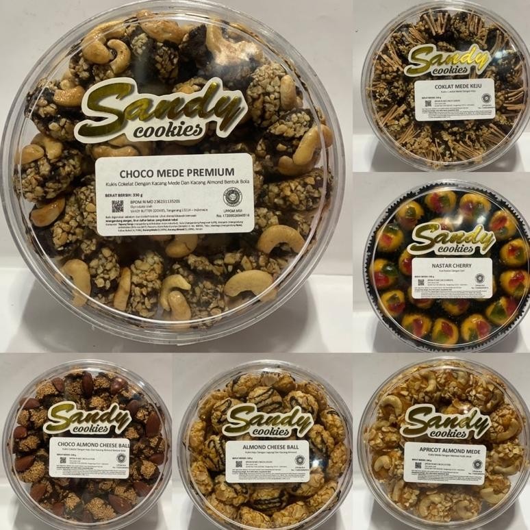 {cookies} SANDY COOKIES PREMIUM (GOLD) EXP PANJANG 2024 TOPLES SEDANG TIN (NASTAR / KASTENGEL / PUTRI SALJU / SALJU MEDE / MEDE ALMOND / NASTAR PANDAN / NASTAR DURIAN / ALMOND CLASSIC / BROWNIES ALMOND / KUE JAKARTA IMLEK LEBARAN IDUL FITRI TERLARIS