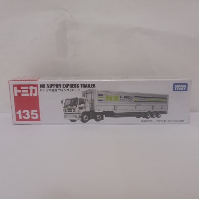 Tomica No 135 NX Nippon trailer truck diecast truk takara tomy