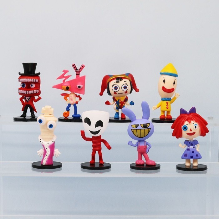 DIGITAL CIRCUS FIGURE SET / MAINAN DIGITAL CIRCUS KUALITAS PREMIUM