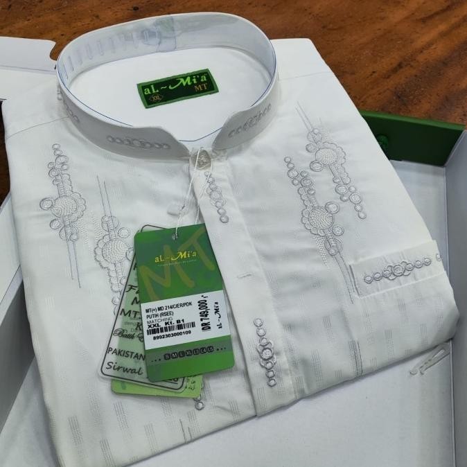 Baju Koko Al Mia Mt Original Jumbo Pendek Axiataluo