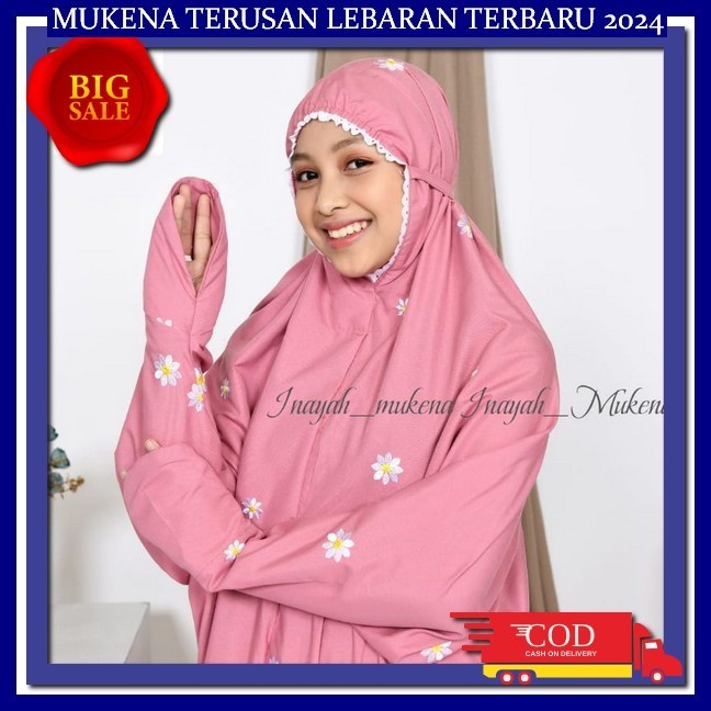 Rukuh Traveling Mini Murah Mykenah Terusan Ied Raya Mukeynah Rayon Motip Mengkena Sale Tarwih Mukena