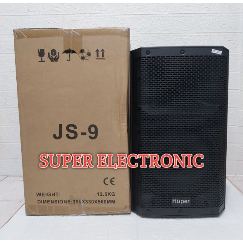 Speaker Aktif Huper JS 9 Original Speaker Huper 10Inch Garansi Resmi