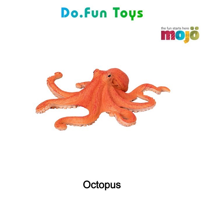 

OCTOPUS ANIMAL FIGURE / MINIATUR BINATANG GURITA BY MOJO