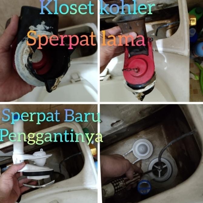 SPAREPART KLOSET KOHLER ALAT CLOSET PELAMPUNG BILAS KOMPLIT SPERPART
