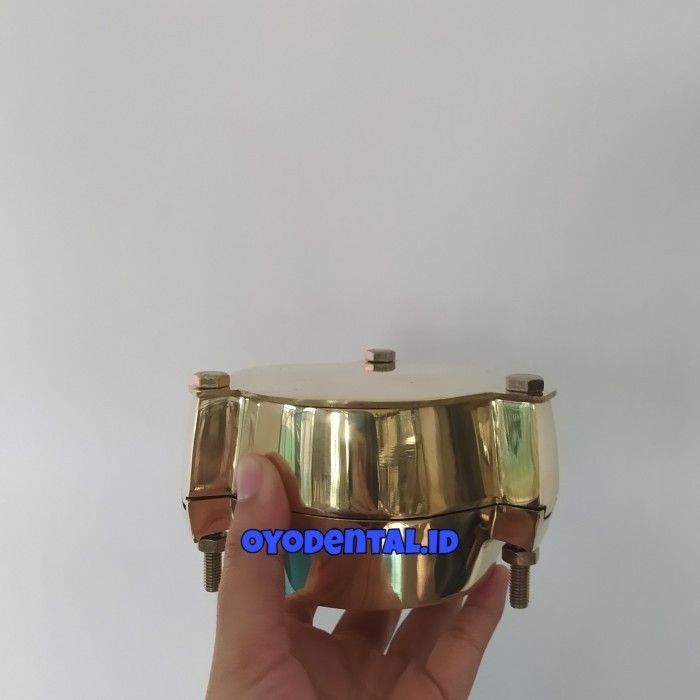 DENTAL KUVET CUVET KUNINGAN UNTUK PEMBUATAN GIGI SIZE BESAR