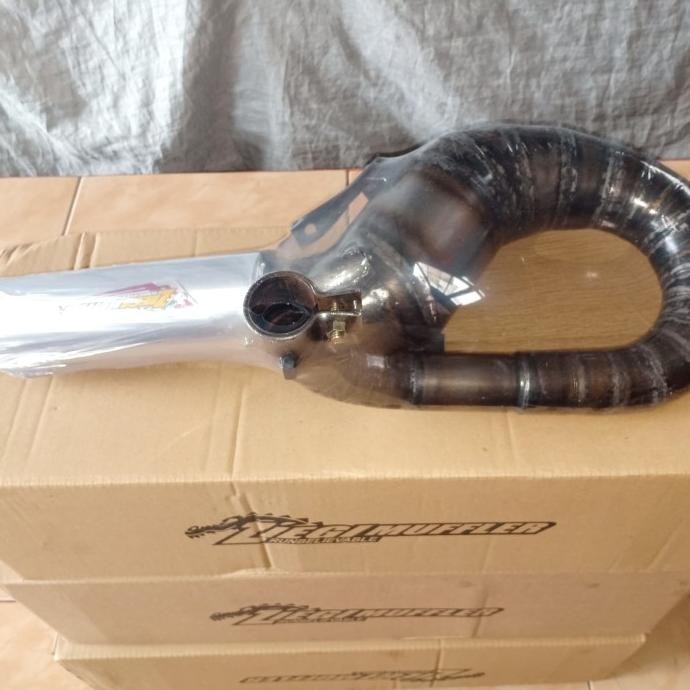 Knalpot Racing Vespa Ziegi Muffler