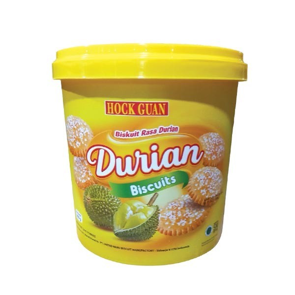 HOCK GUAN BISKUIT DURIAN TOP 300 GR