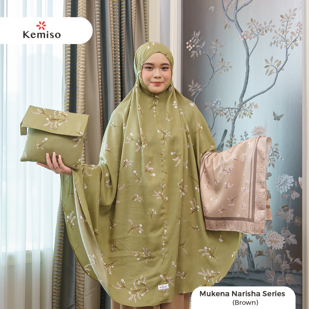 PREMIUM [MUKENA SALE] Kemiso Mukena Sajadah Rayon I Mukena Motif I Mukena Dewasa