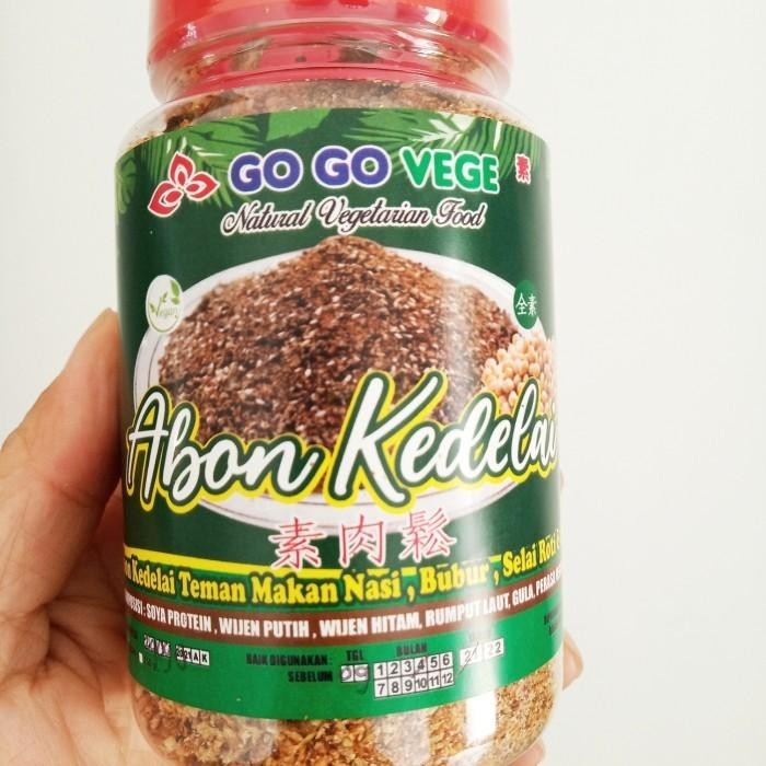 

Abon Kedelai Krispy Vegan Vegetarian 150G 100