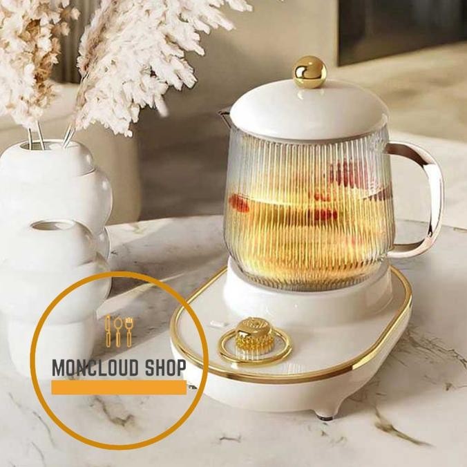 BEST SELLER  Teko Pemanas Air Listrik Watt Kecil 600ml Kettle Listrik Kaca Teh Kopi TERLARIS