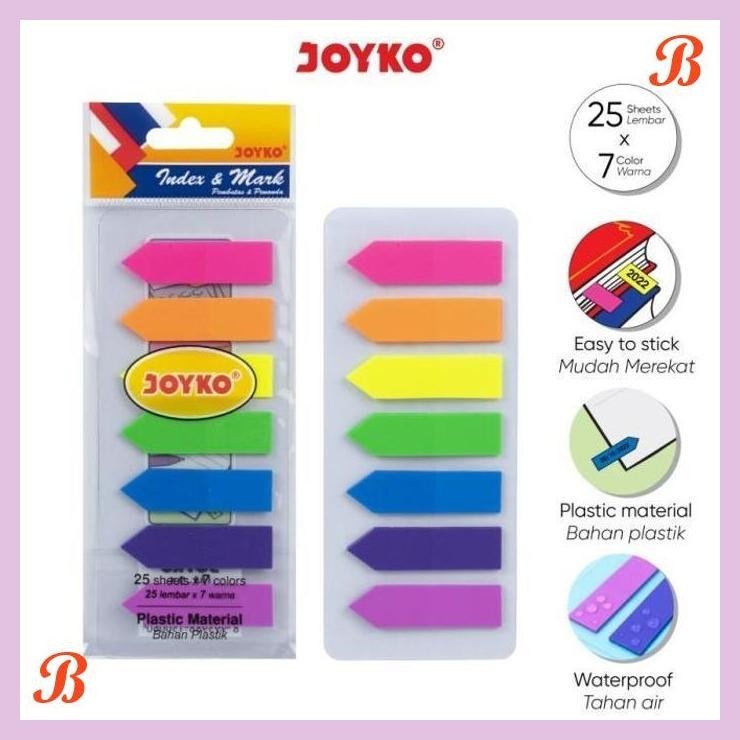 

| PGT | INDEX & MARK IM-31 BAHAN PLASTIK - PANAH / PEMBATAS BUKU