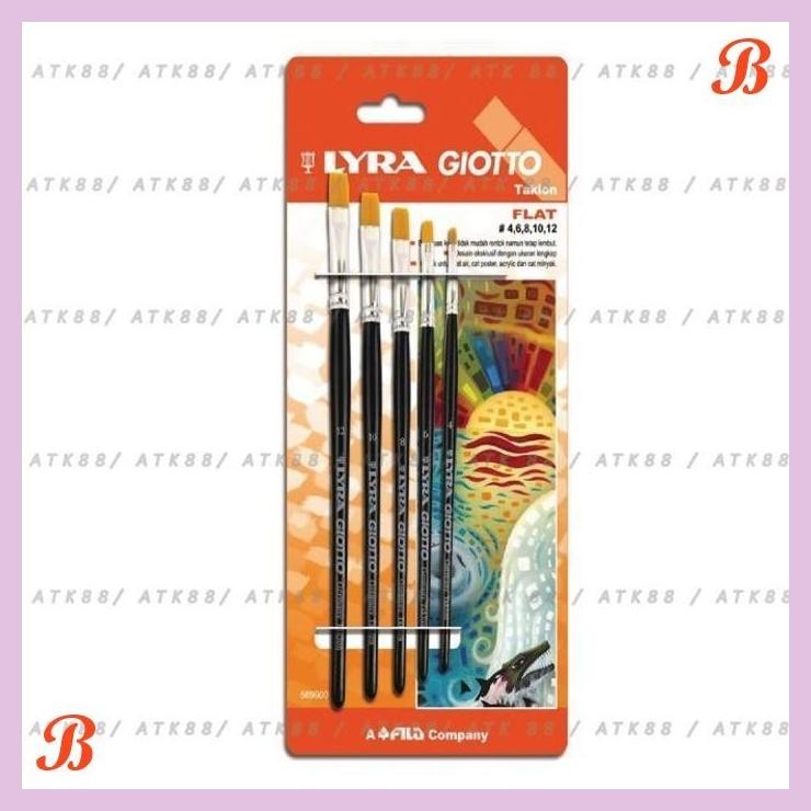 

| PGT | LYRA KUAS SET FLAT