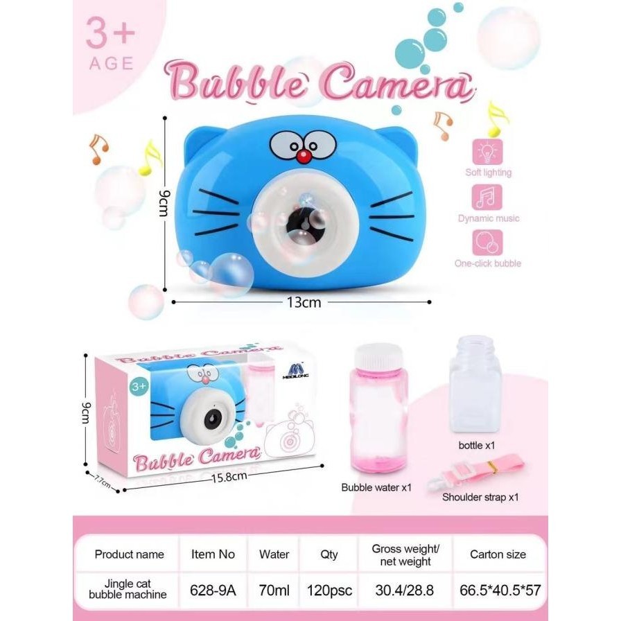 LJS BUBBLE CAMERA/BALON AIR GELEMBUNG SABUN MAINAN ANAK TERMURAH