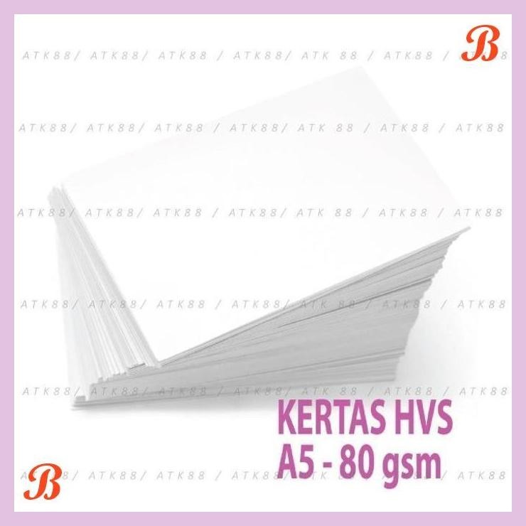 

| PGT | HVS A5 80 GSM NON BRAND / TERMURAH