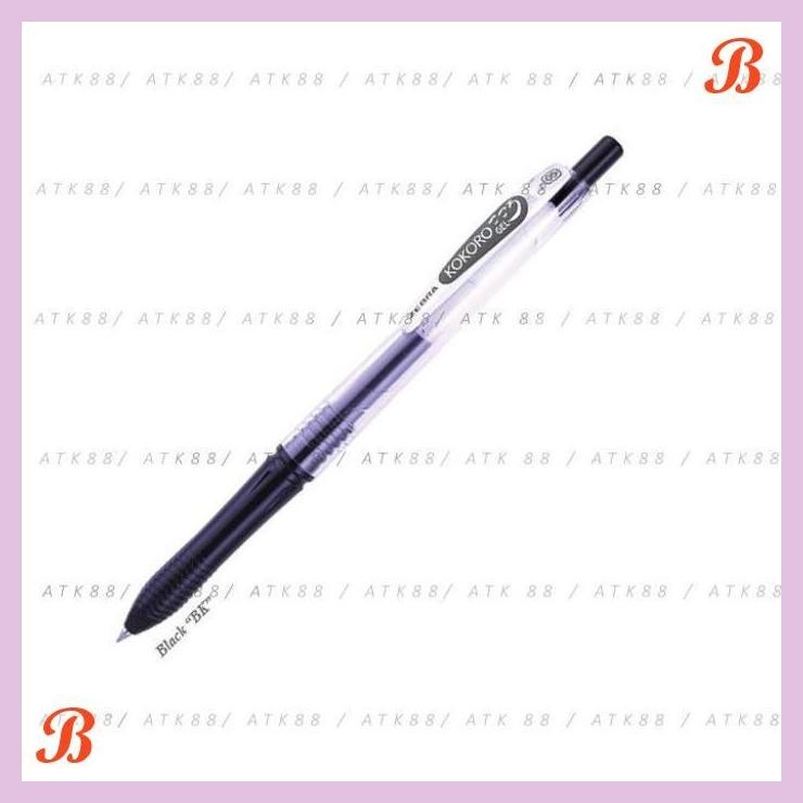 

| PGT | PULPEN ZEBRA KOKORO GEL PEN - HITAM