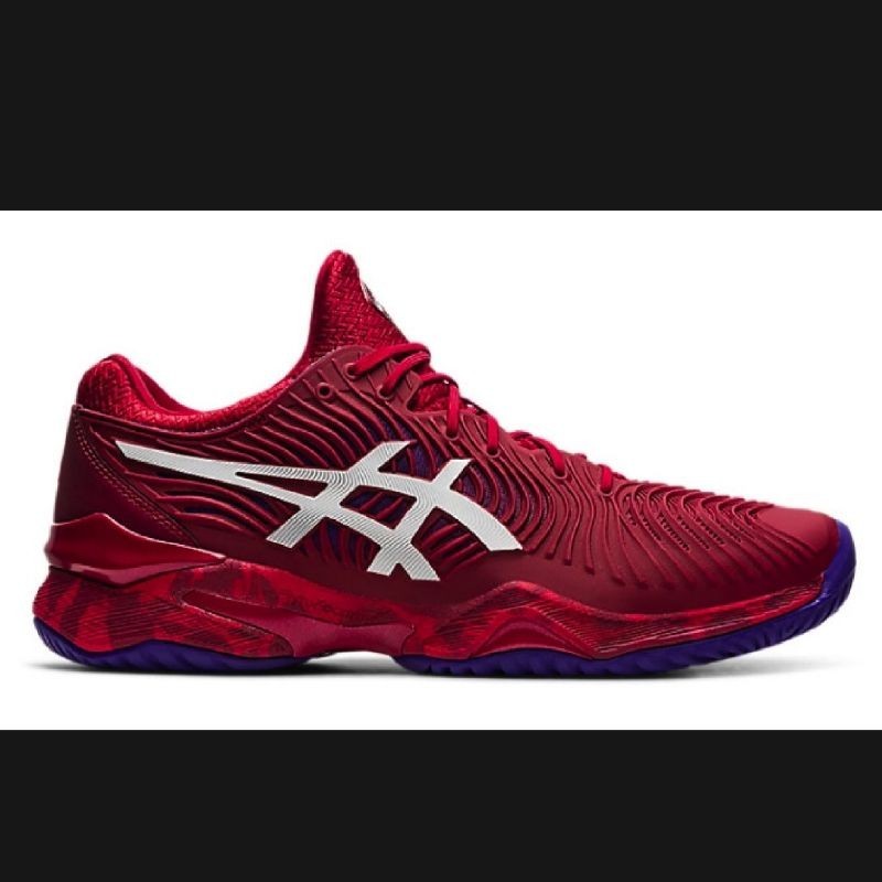 SEPATU TENIS ASICS COURT FF NOVAK CRANBERRY/WHITE