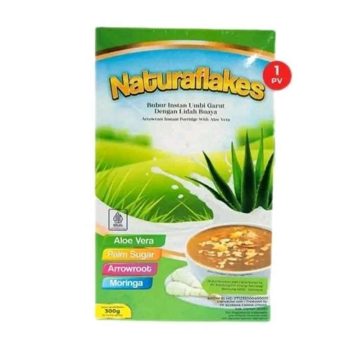 

NATURAFLAKES ORIGINAL 100% ASLI - [BPOM - HALAL] KEMASAN TERBARU 1 BOX ISI 10 SACHET