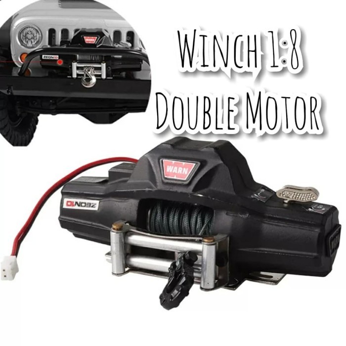 Winch Double Motor For 1/8 RC Crawler