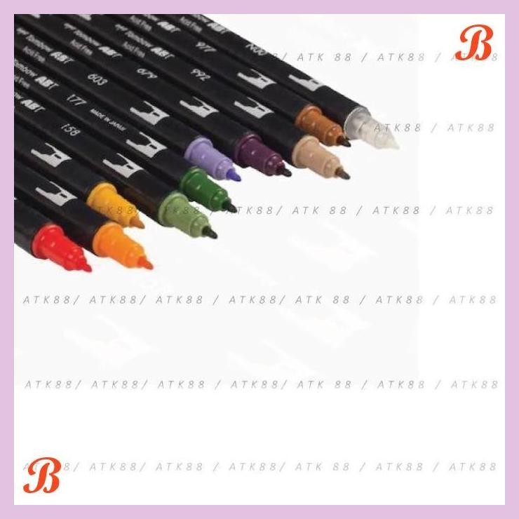 

| PGT | TOMBOW DUAL BRUSH PEN SET 10 - SECONDARY PALETTE