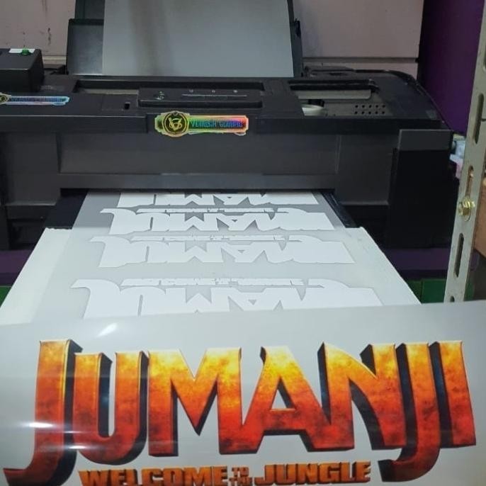 Baru PET Film DTF A3 Roll Lebar 30cm Per-meter Coating Tebal Super ,.