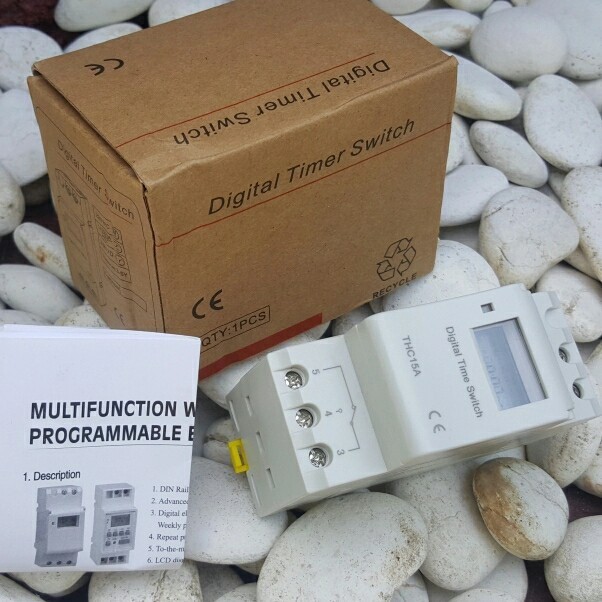 Timer Digital DIN rail 220V