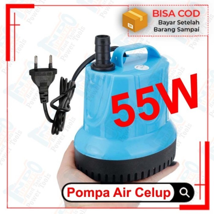 POMPA CELUP LISTRIK TAMBAK KOLAM 35 WATT HISAP SUBMERSIBLE AIR KOTOR
