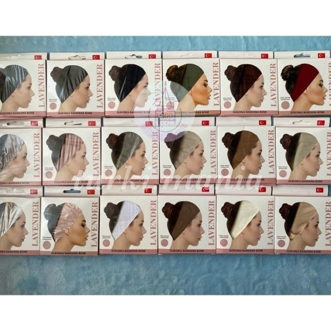 Ciput Bando Silikon Lavender Turki