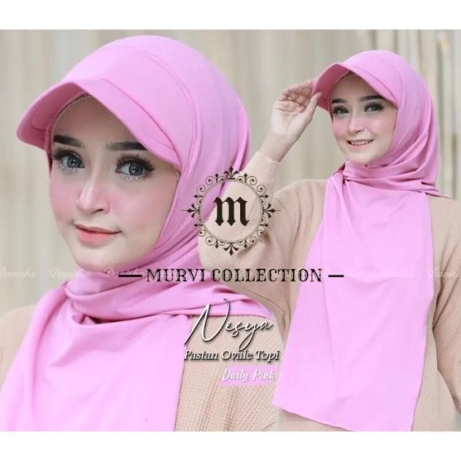 Terlaris// Jilbab/Kerudung/Hijab Pashmina Topi Sport Olahraga Hijab