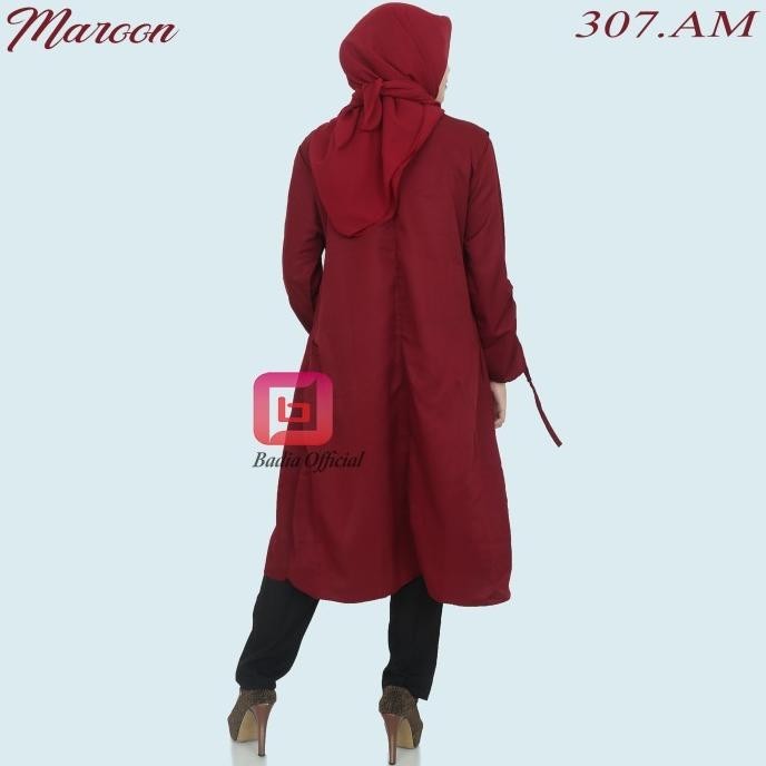 Tunik Sabyan Semi Outer Plus Blouse Sabian Muslimah Syari Premium