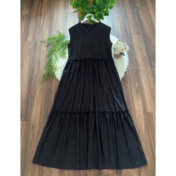 Gaun Gamis Yukensi Kutung Tanpa Lengan Xl Inner Baju Dalaman