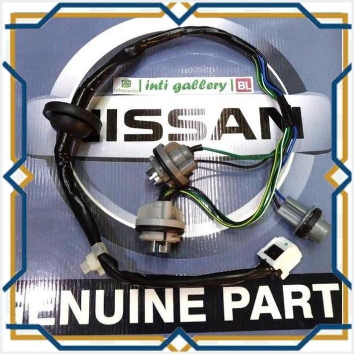 [rzs] mobil fitting soket lampu stop nissan grand livina l10 original sparepart