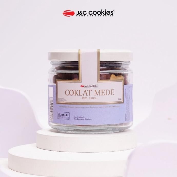 

Kue Kering Coklat Mede Jnc J&C Cookies Jar Kaca Original