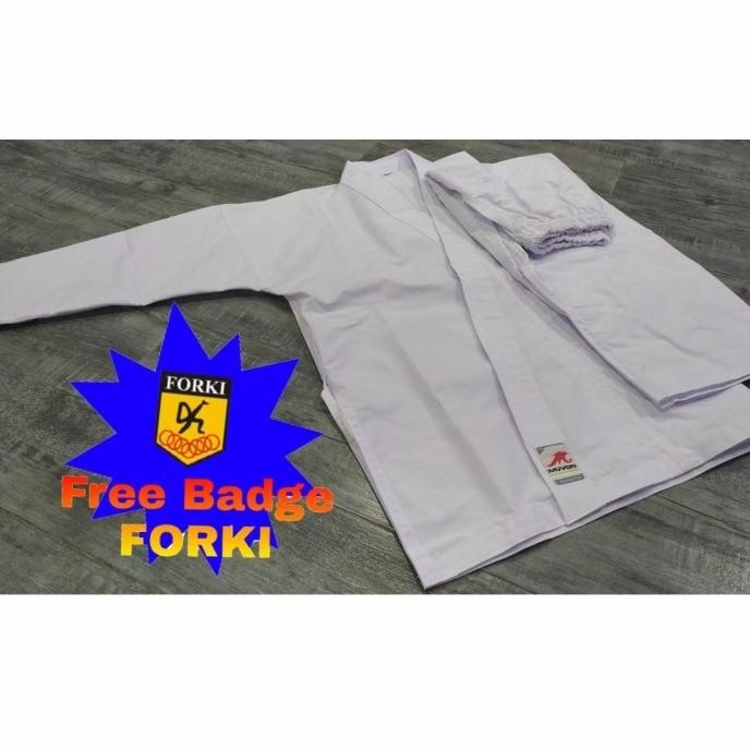 Baju Karate Anak Dewasa Muvon Pemula kualitas Nasional