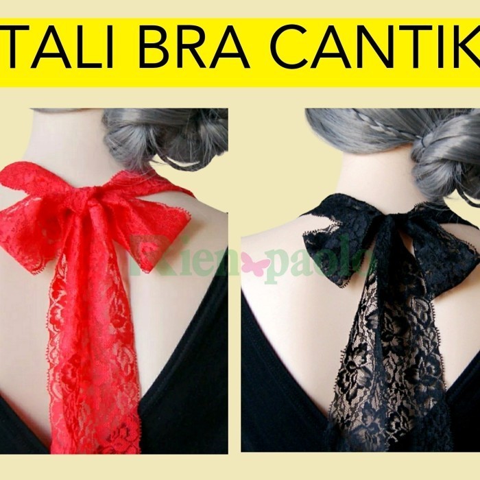 Ready stok Bra Tali Leher Renda Rien Paolo Cantik Model Ikat