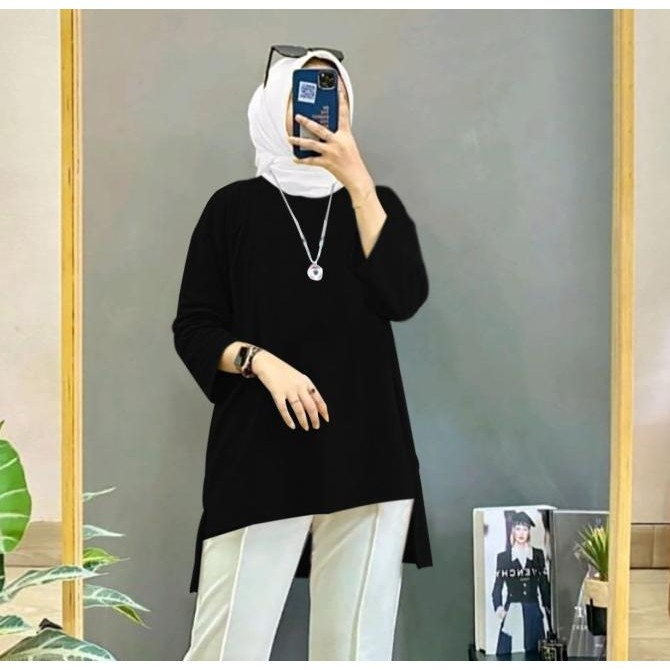 Baju Atasan New Muslimah Aliyah Jumbo Xxl-Baju Tunik
