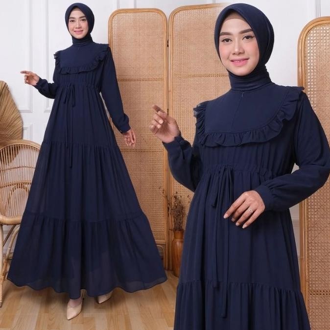 Baju Gamis Hitam Gamis Putih Gamis Ceruti Polos Syari Gamis