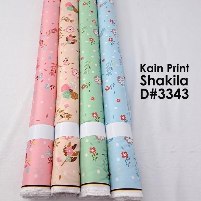 

Best Sales Kain Shakila / Kain Shakila Printing D-3343 Limited Edition