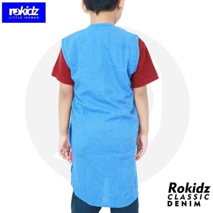 Rompi Shalat Junior - Pakaian Baju Gamis Jubah Anak Laki-Laki Pria
