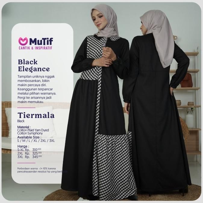 Gamis Mutif Tiermala