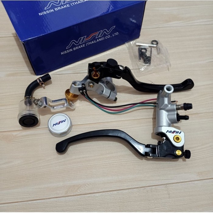 Baru HANDLE MASTER REM SET NISSIN TABUNG SINGLE CNC BEAT VARIO SATRIA FU