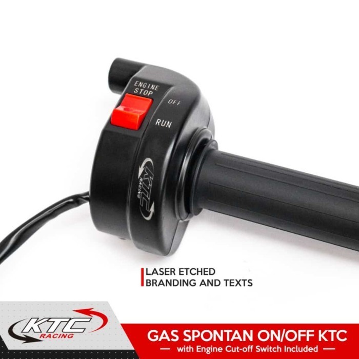 Baru Gas Spontan KTC Saklar On OFF Rx King Ninja R RR Universal