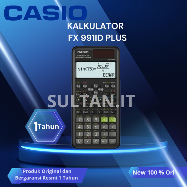 

Kalkulator Scientific Casio Fx 991Id Plus 2 Original