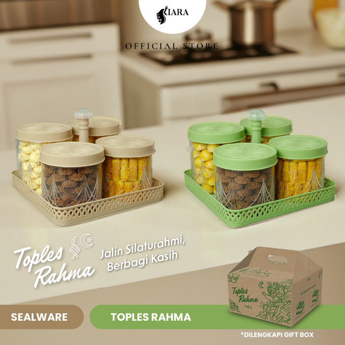 CJP Kiara - Toples Rahma Toples Lebaran minimalis plastik Set Nampan